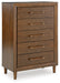 Lyncott California King Upholstered Bed, Dresser, Mirror, Chest and Nightstand - alternate view 6