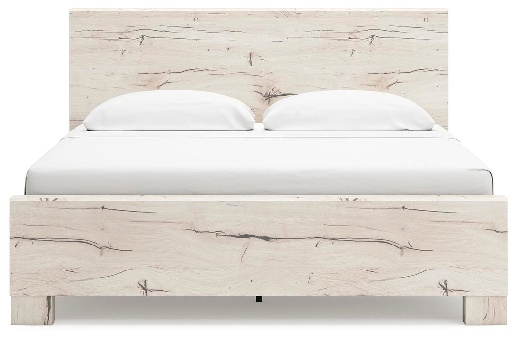 Lawroy King Panel Bed, Dresser, Mirror, Chest and Nightstand - alternate view 13