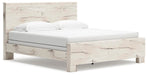 Lawroy King Panel Bed, Dresser, Mirror, Chest and Nightstand - alternate view 14