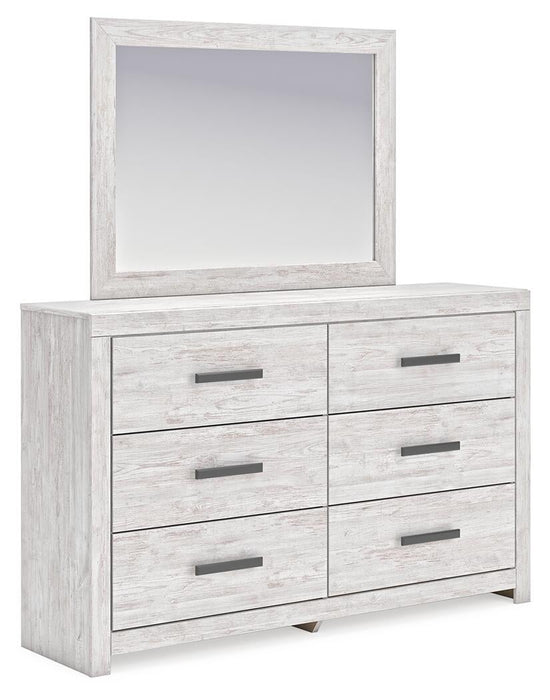 Cayboni King Panel Bed, Dresser, Mirror, Chest and Nightstand - alternate view 3