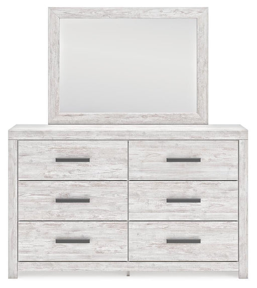 Cayboni King Panel Bed, Dresser, Mirror, Chest and Nightstand - alternate view 2