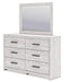 Cayboni King Panel Bed, Dresser, Mirror, Chest and Nightstand - alternate view 6