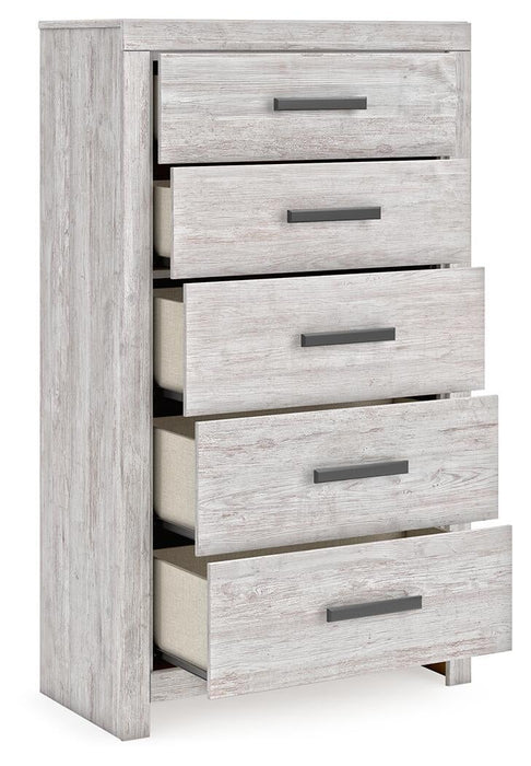 Cayboni King Panel Bed, Dresser, Mirror, Chest and Nightstand - alternate view 9