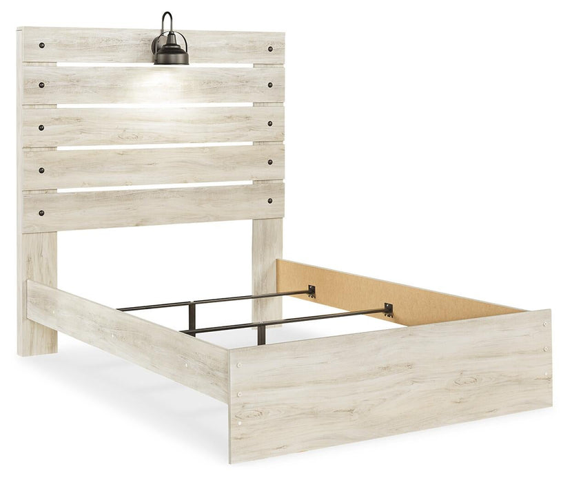 Cambeck Full Panel Bed with Mirrored Dresser and Nightstand - alternate view 5