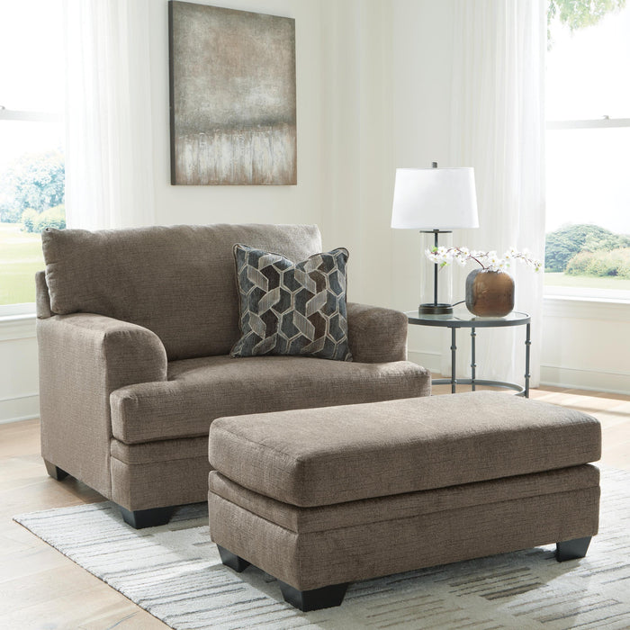 Stonemeade Sofa Chaise, Chair, and Ottoman - alternate view 15
