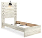 Cambeck Twin Panel Bed with Mirrored Dresser and Nightstand - alternate view 6