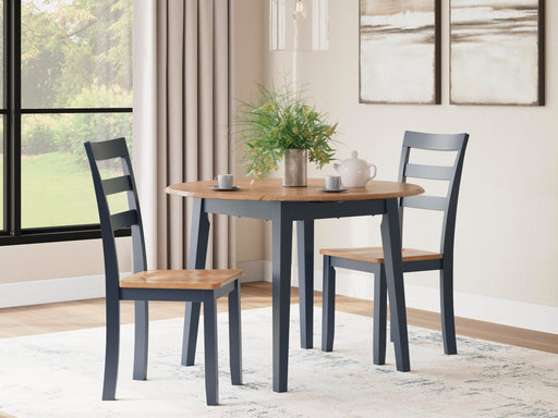 Gesthaven Dining Table and 2 Chairs - alternate view 2