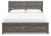 Bronyan King Panel Bed with Mirrored Dresser and Nightstand - alternate view 3