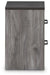 Bronyan King Panel Bed with Mirrored Dresser and Nightstand - alternate view 14