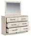 Lawroy King Panel Storage Bed, Dresser, Mirror, Chest and Nightstand - alternate view 4