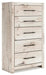 Lawroy King Panel Storage Bed, Dresser, Mirror, Chest and Nightstand - alternate view 8