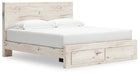 Lawroy King Panel Storage Bed, Dresser, Mirror, Chest and Nightstand - alternate view 14