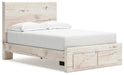 Lawroy Full Panel Storage Bed, Dresser, Mirror, Chest and Nightstand - alternate view 14