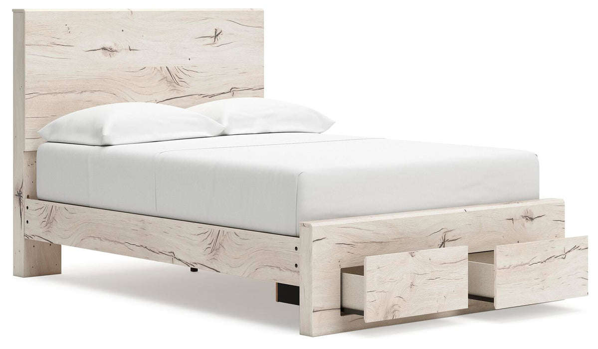 Lawroy Full Panel Storage Bed, Dresser, Mirror, Chest and Nightstand - alternate view 15