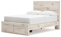 Lawroy Full Panel Storage Bed, Dresser, Mirror, Chest and Nightstand - alternate view 17