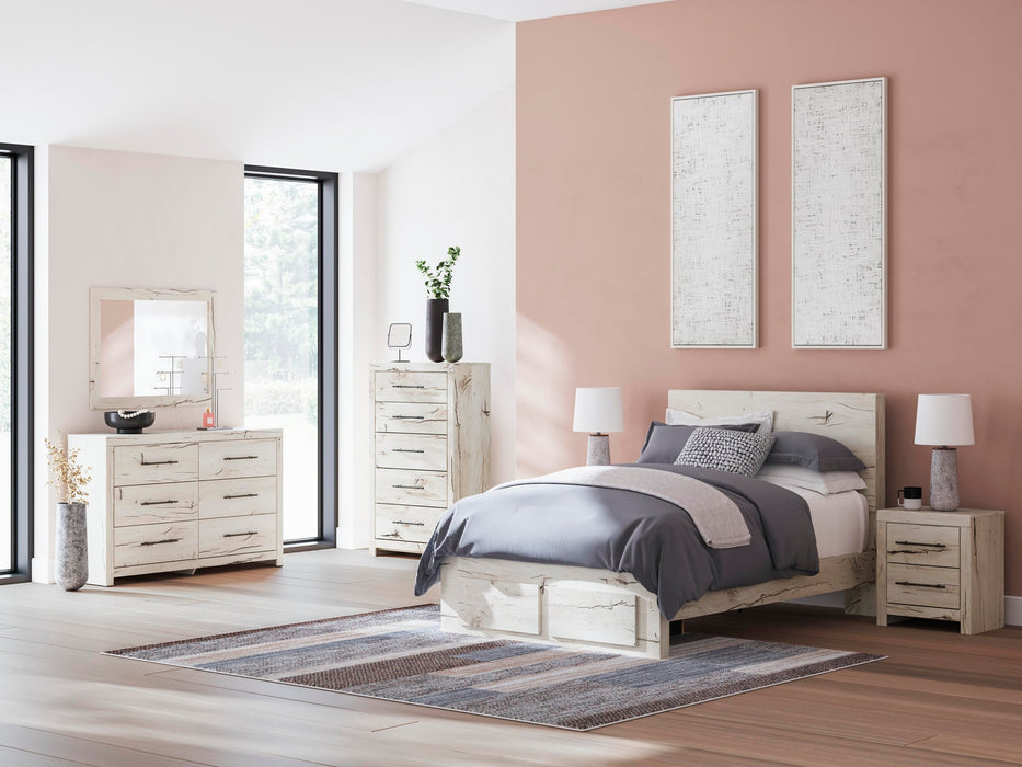 Lawroy Full Panel Storage Bed, Dresser, Mirror, Chest and Nightstand - alternate view 30