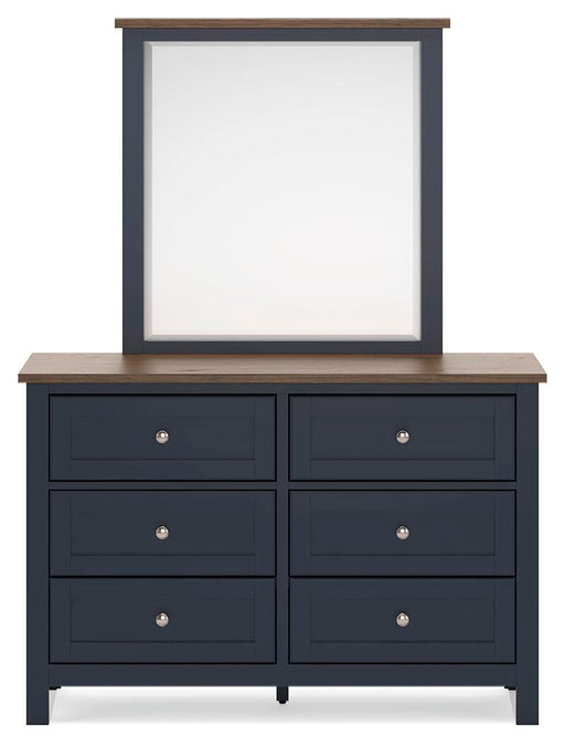 Landocken Full Panel Headboard, Dresser, Mirror, Chest and Nightstand - alternate view 2