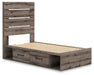 Urbanoore Twin Panel Bed with Storage, Dresser, Mirror and Nightstand - alternate view 12