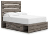 Urbanoore Full Panel Bed with Storage, Dresser and Mirror - alternate view 8