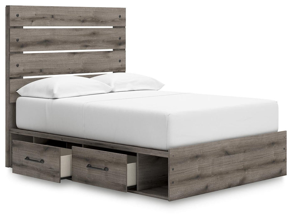 Urbanoore Full Panel Bed with Storage, Dresser and Mirror - alternate view 9