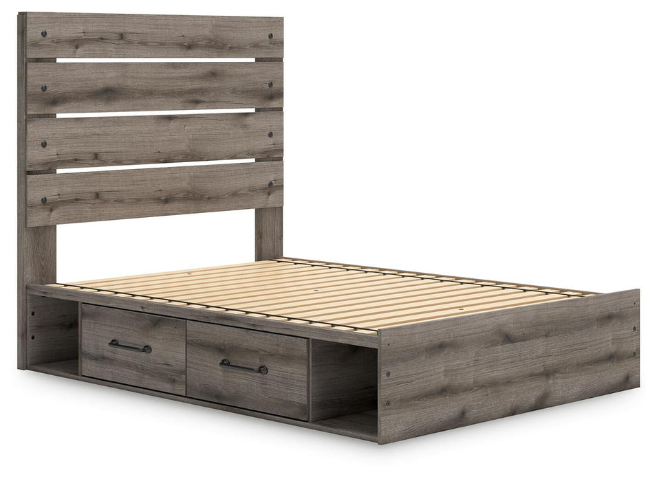 Urbanoore Full Panel Bed with Storage, Dresser and Mirror - alternate view 10