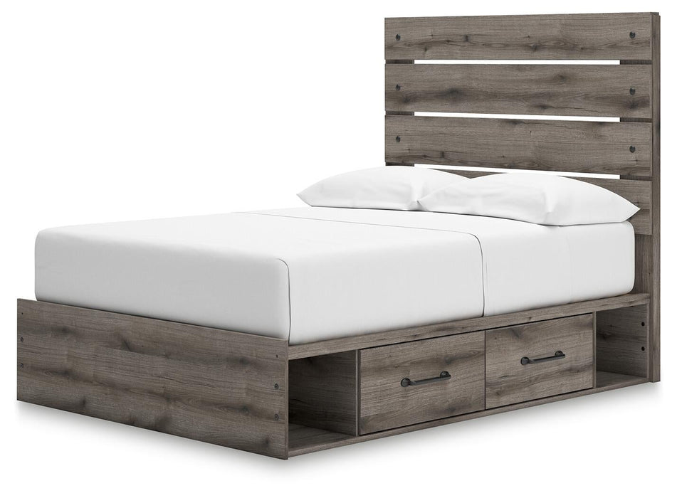 Urbanoore Full Panel Bed with Storage, Dresser and Mirror - alternate view 12
