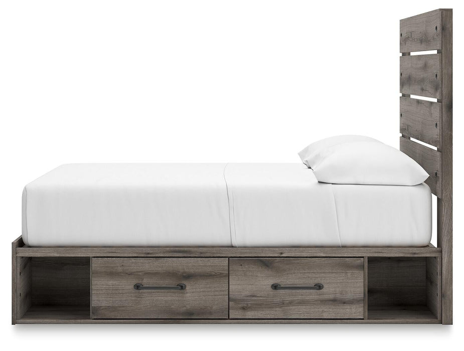 Urbanoore Full Panel Bed with Storage, Dresser and Mirror - alternate view 18