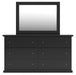 Maribel King Panel Bed, Dresser and Mirror - alternate view 2