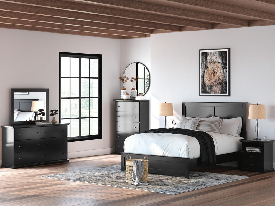 Maribel King Panel Bed, Dresser and Mirror - alternate view 16