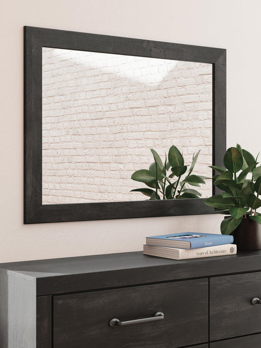 Delmorta Twin Panel Bed, Dresser, Mirror and Nightstand - alternate view 19