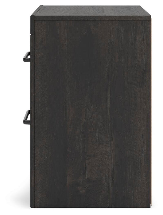 Delmorta Twin Panel Bed, Dresser, Mirror and Nightstand - alternate view 25