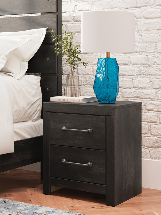 Delmorta Full Panel Bed with Storage, Dresser, Mirror and Nightstand - alternate view 23
