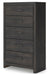 Delmorta Full Panel Bed with Storage, Dresser, Mirror, Chest and Nightstand - alternate view 11
