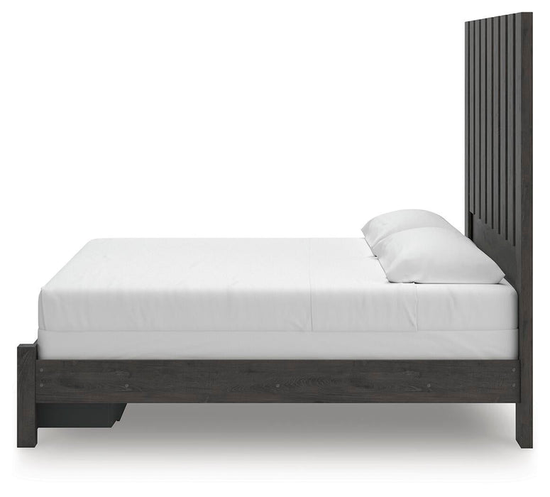 Parlayon King Panel Storage Bed, Dresser and Mirror - alternate view 16