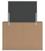 Parlayon Queen Panel Storage Bed, Dresser and Mirror - alternate view 5