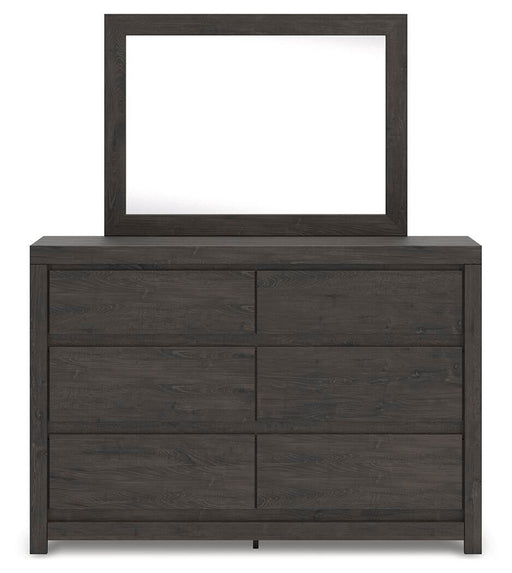 Parlayon Queen Panel Storage Bed, Dresser and Mirror - alternate view 2