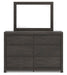 Parlayon Queen Panel Storage Bed, Dresser and Mirror - alternate view 2