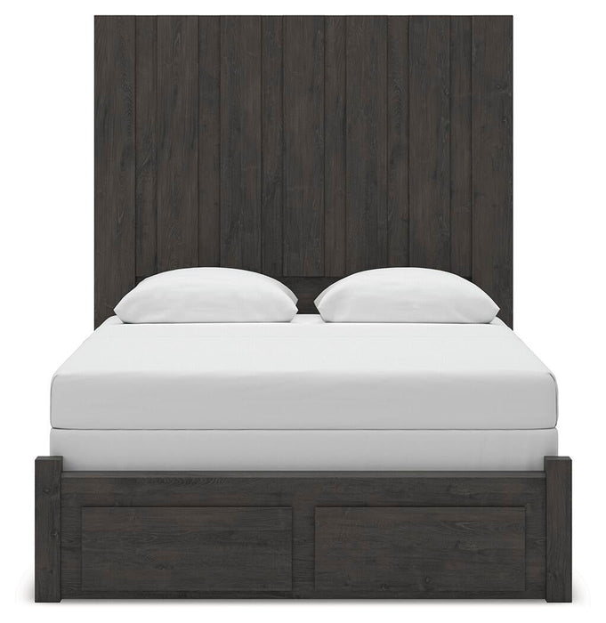 Parlayon Queen Panel Storage Bed, Dresser and Mirror - alternate view 7