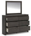 Parlayon Queen Panel Storage Bed, Dresser and Mirror - alternate view 4