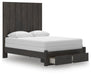Parlayon Queen Panel Storage Bed, Dresser and Mirror - alternate view 9