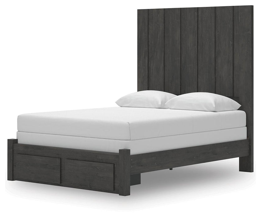 Parlayon Queen Panel Storage Bed, Dresser and Mirror - alternate view 11