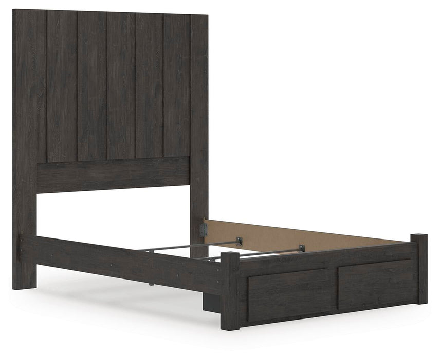 Parlayon Queen Panel Storage Bed, Dresser and Mirror - alternate view 12
