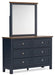 Landocken Queen Panel Bed, Dresser, Mirror, Chest and Nightstand - alternate view 4