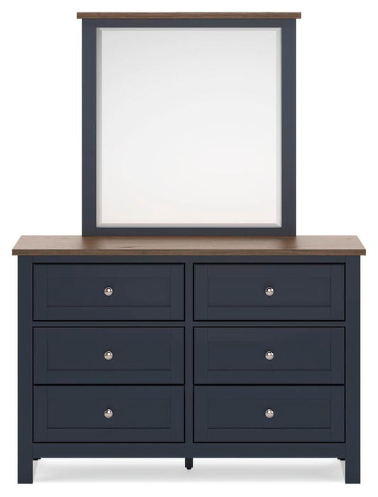 Landocken Queen Panel Bed, Dresser, Mirror, Chest and Nightstand - alternate view 3