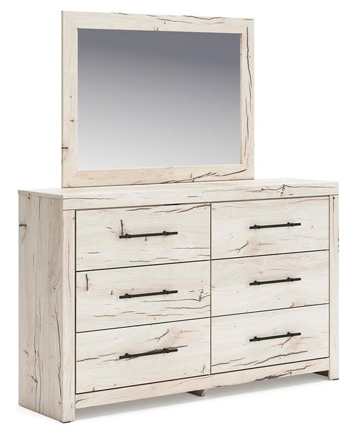 Lawroy Full Panel Bed, Dresser and Mirror - alternate view 2