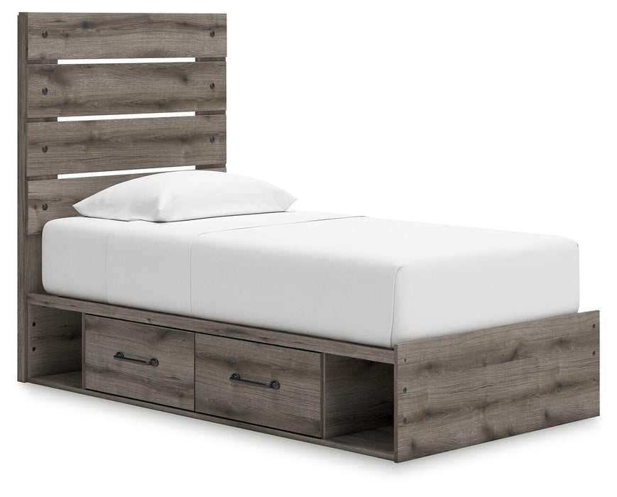Urbanoore Twin Panel Storage Bed, Dresser, Mirror, Chest and Nightstand - alternate view 14