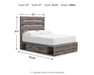 Urbanoore Full Panel Storage Bed, Dresser and Mirror - alternate view 17