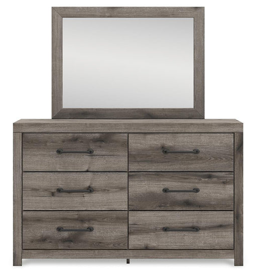 Urbanoore Full Panel Bed with Storage, Dresser, Mirror and Nightstand - alternate view 2