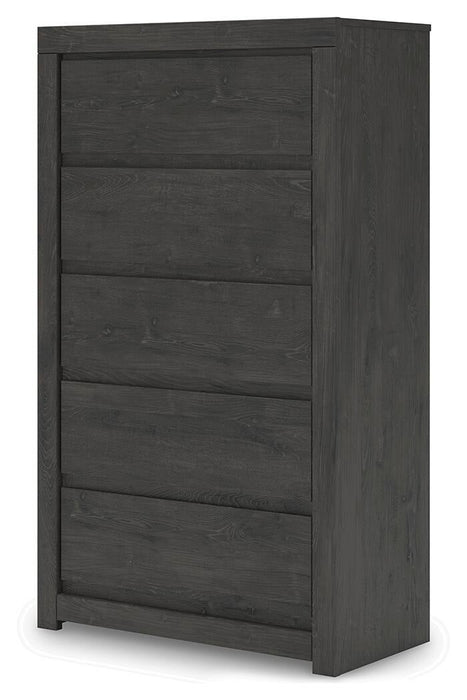 Parlayon Queen Panel Bed, Dresser, Mirror, Chest and Nightstand - alternate view 11