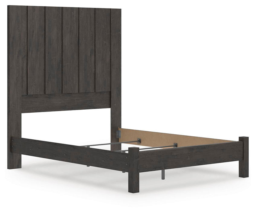 Parlayon Queen Panel Bed, Dresser, Mirror, Chest and Nightstand - alternate view 17